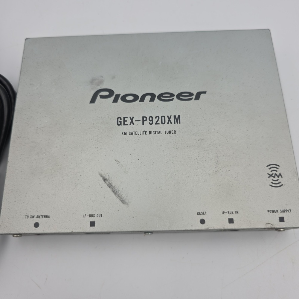 Pioneer XM Satellite Digital Tuner GEX-P920XM With Cords